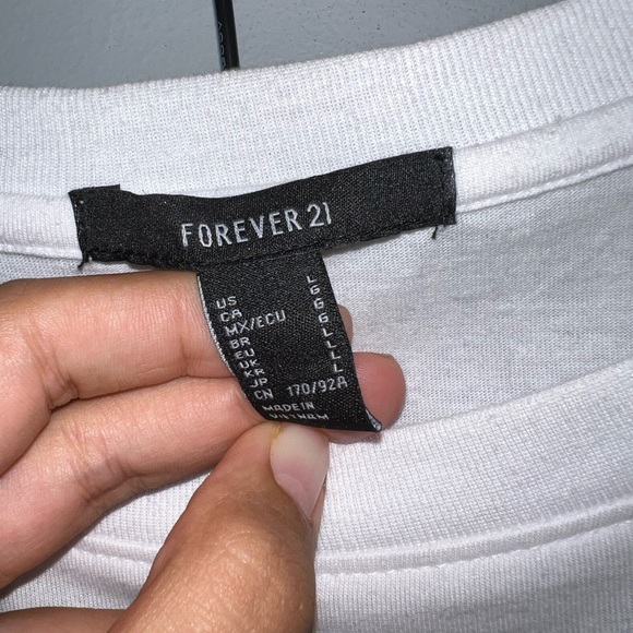 Forever 21 “Not Your Doll” White tee 👄🩷🤍 - Picture 2 of 4